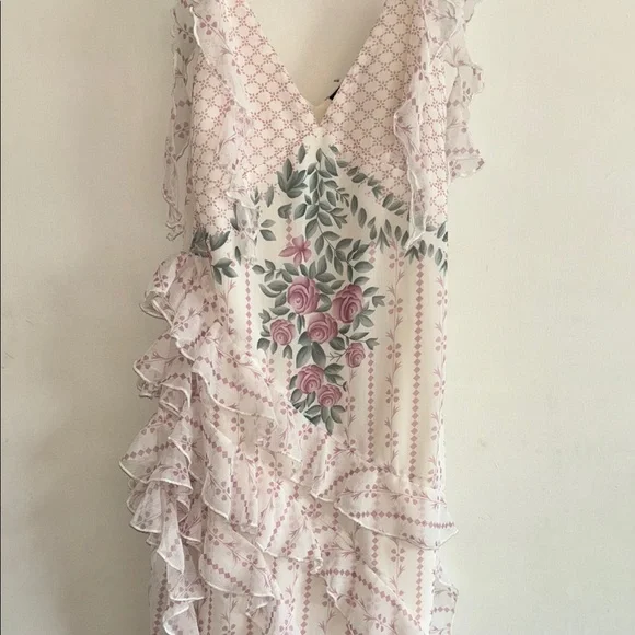 Floral Ruffle Dress - Picture 2 of 8